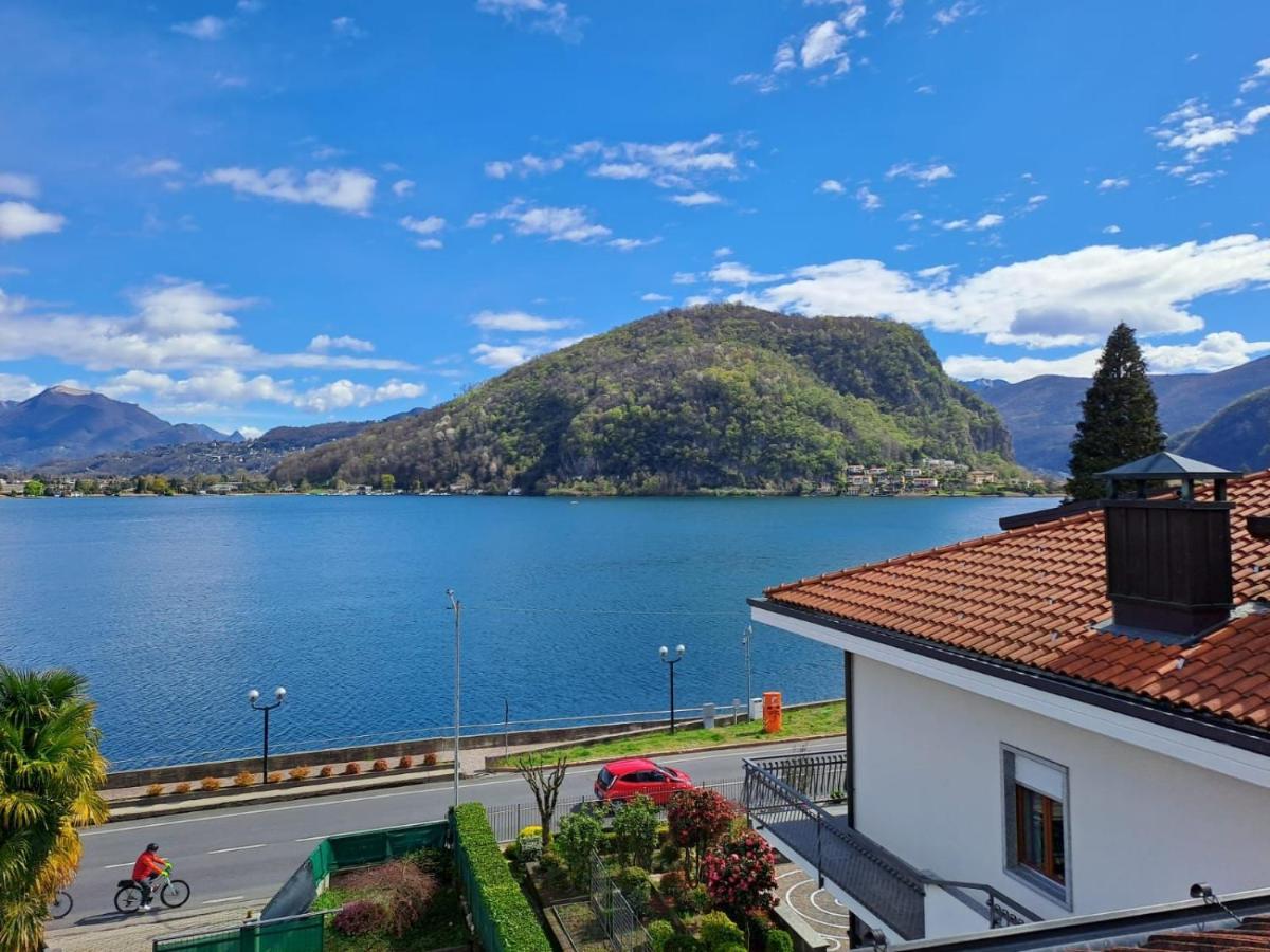Villa Aida Lake View Lavena Ponte Tresa Exteriér fotografie